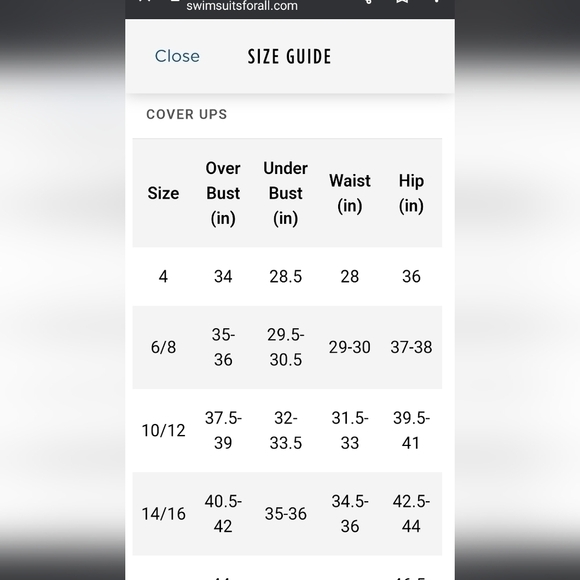 Swimsuits FOR ALL swim cover up blue 100% Cotton women's 14/16 - Picture 4 of 11